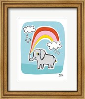 Framed Wild About You Elephant