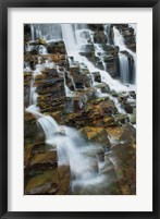 Framed Falls on McDonald Creek color