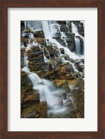 Framed Falls on McDonald Creek color