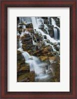 Framed Falls on McDonald Creek color