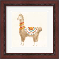 Framed Festive Llama IV
