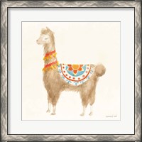 Framed Festive Llama IV