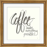 Framed Coffee Sayings IV