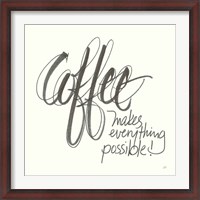 Framed Coffee Sayings IV