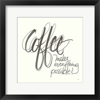 Framed Coffee Sayings IV