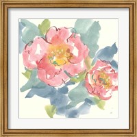Framed Peony in the Pink I