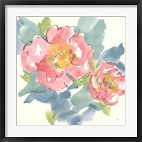Peony in the Pink I Framed Print