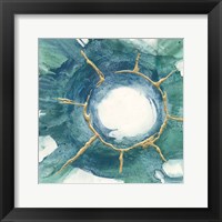 Framed Dharma Wheel I