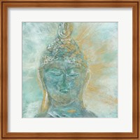 Framed 'Buddha Bright II' border=