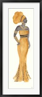 Global Fashion III Framed Print