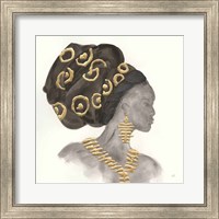 Framed Headdress Beauty I