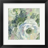 Sage and Lavender Peonies III Light Framed Print