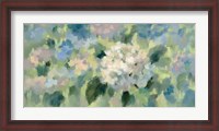 Framed Hydrangea Mosaic