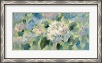 Framed Hydrangea Mosaic