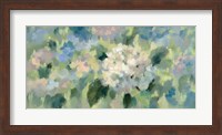 Framed Hydrangea Mosaic