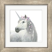 Framed Spirit Unicorn II Sq Enchanted