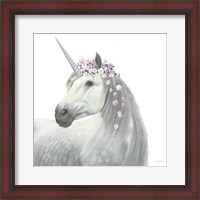 Framed Spirit Unicorn II Sq Enchanted