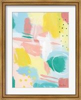 Framed Fresh Face Abstract II