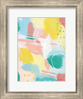 Framed Fresh Face Abstract II