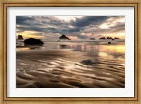 Framed Pacific Low Tide