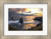 Framed Pacific Cove