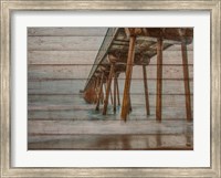Framed Pier on Wood I
