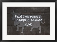 Framed Filet De Boeuf