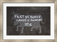Framed Filet De Boeuf