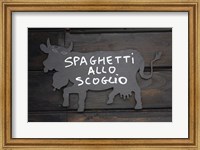 Framed Spaghetti Allo Scoglio