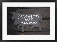 Framed Spaghetti Allo Scoglio