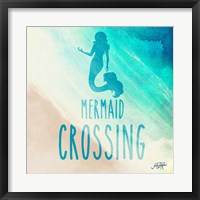 Framed Mermaid Crossing