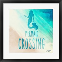 Framed Mermaid Crossing