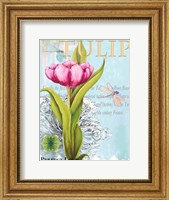 Framed Elegant Tulip I