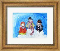 Framed Snow Villagers