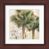 Framed Palms Away I