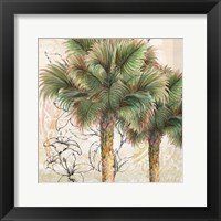 Framed Palms Away I