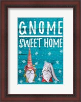 Framed Gnome Sweet Home