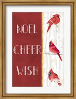 Framed Noel Cheer Wish