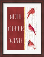 Framed Noel Cheer Wish