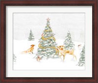 Framed Woodland Christmas I