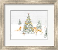 Framed Woodland Christmas I