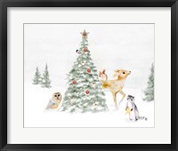 Framed Woodland Christmas II