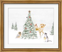 Framed Woodland Christmas II