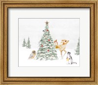 Framed Woodland Christmas II