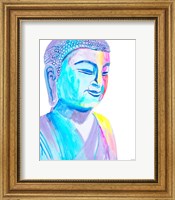 Framed More Vibrant Buddha