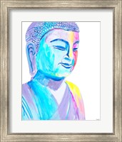 Framed More Vibrant Buddha