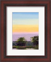 Framed Glowing Sunset