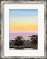 Framed Glowing Sunset