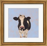 Framed Onward Cow