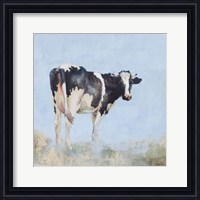 Framed Posing Cow